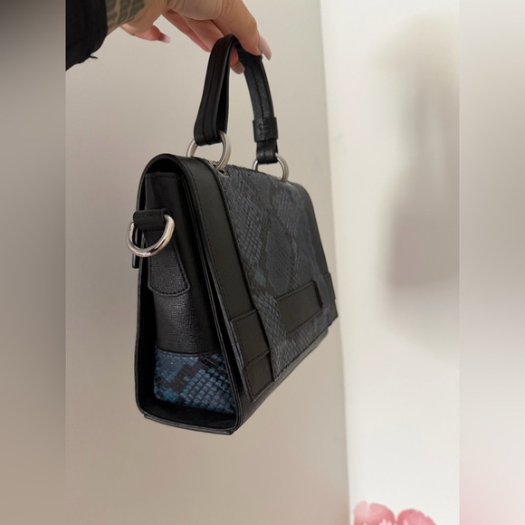 Peter Kaiser blue python bag - Picture 3 of 4